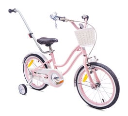 Velosipēds meitenēm Heart Bike, 16", rozā cena un informācija | Velosipēdi | 220.lv