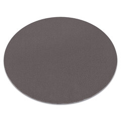 Современный ковер для стирки LINDO круг серый, противоскользящий, ворсистый цена и информация | Ковры | 220.lv