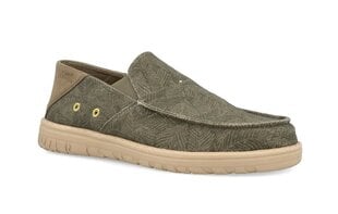 Обувь для мужчин Jeep Samoa Slip On Print зелёный цена и информация | Кроссовки для мужчин | 220.lv