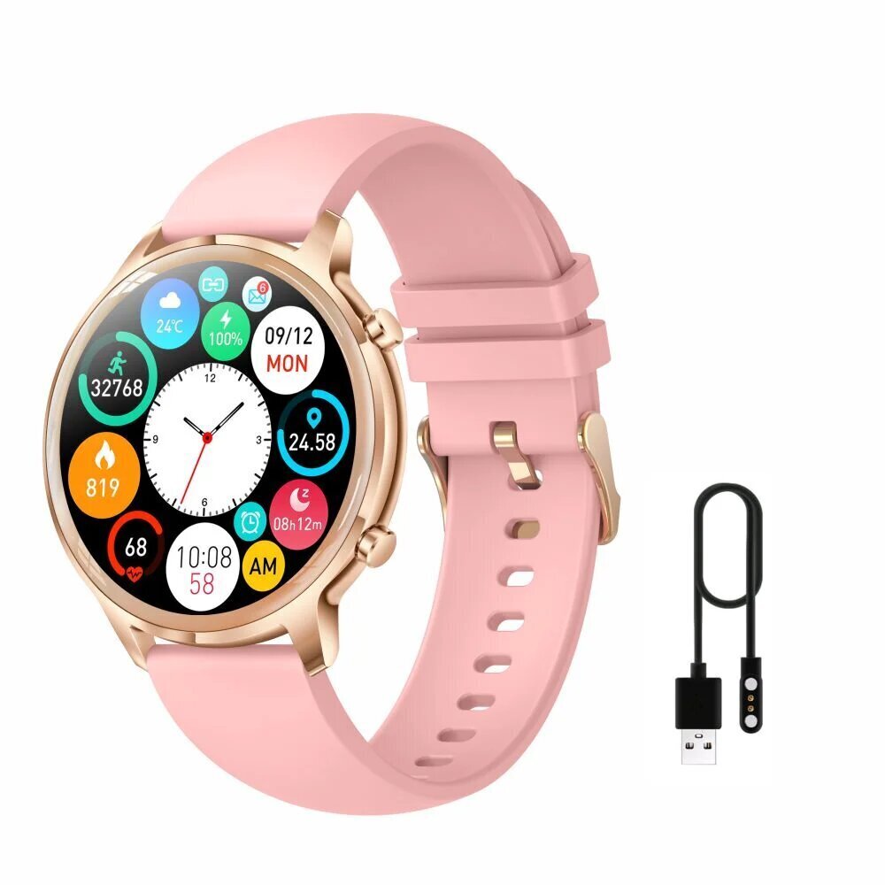 Manta SWU301PK Pink cena un informācija | Viedpulksteņi (smartwatch) | 220.lv