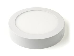 Koloreno LED apaļais virsmas panelis Classic, 12W, auksti balts цена и информация | Монтируемые светильники, светодиодные панели | 220.lv