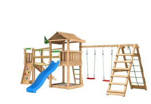 Bērnu rotaļu laukums Jungle Gym House Clutter Bridge 2 Climb cena un informācija | Bērnu rotaļu laukumi, mājiņas | 220.lv