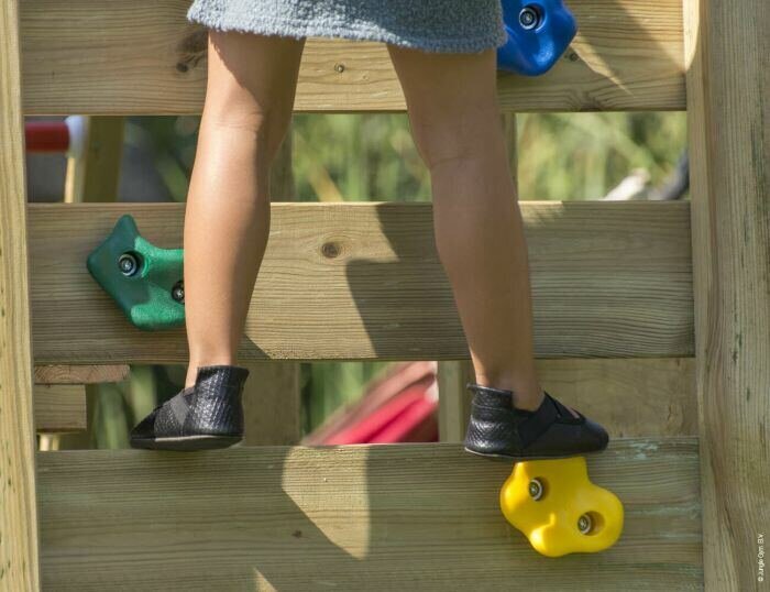 Bērnu rotaļu laukums Jungle Gym Lodge 1 Climb cena un informācija | Bērnu rotaļu laukumi, mājiņas | 220.lv