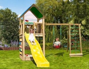 Bērnu rotaļu laukums Jungle Gym Lodge 1 Climb цена и информация | Детские игровые домики | 220.lv