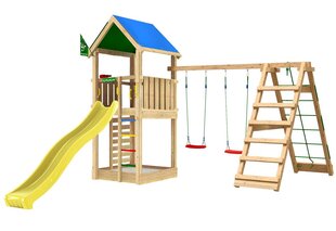 Bērnu rotaļu laukums Jungle Gym Lodge 2-Climb cena un informācija | Bērnu rotaļu laukumi, mājiņas | 220.lv