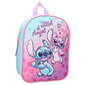 Mugursoma bērniem Stitch Hello Cutie, zila/rozā cena un informācija | Skolas somas | 220.lv