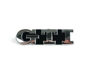 Эмблема решетки радиатора VW Golf с надписью GTI Подлинная 1K6853679D цена и информация | Авто принадлежности | 220.lv