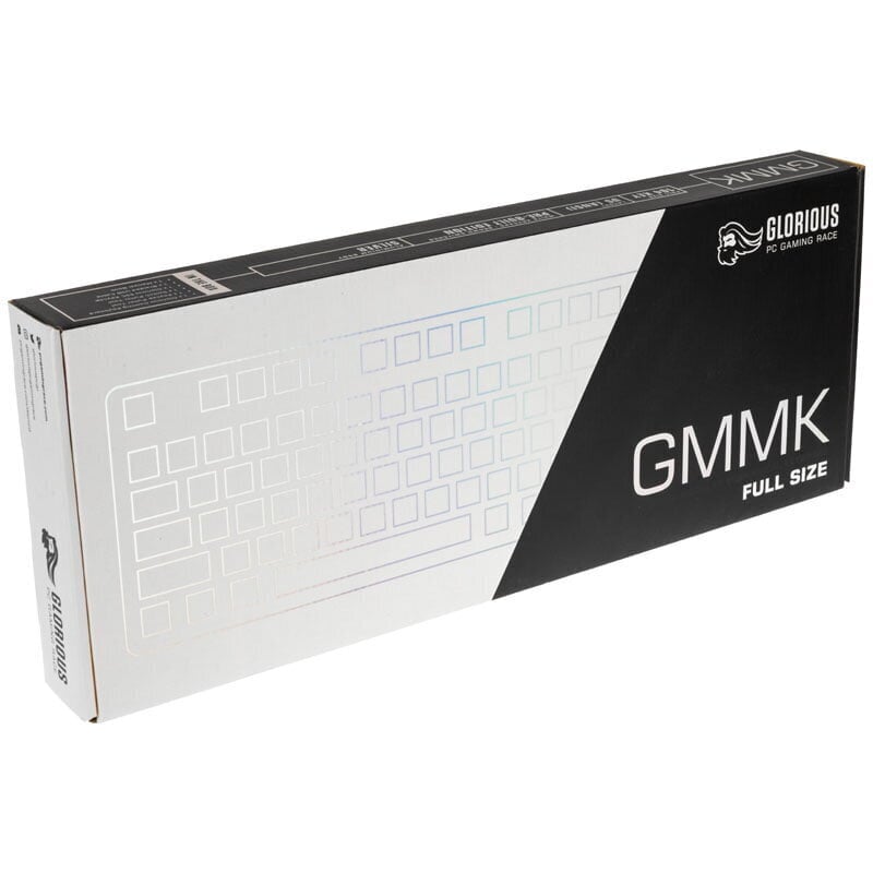 Glorious PC GMMK Full Size White Ice Edition (GLO-GMMK-FS-BRN-W) цена и информация | Klaviatūras | 220.lv
