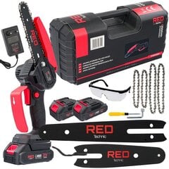 Аккумуляторная бензопила Red Technic RTMPA0064 1000Вт, 25см цена и информация | Цепные пилы | 220.lv