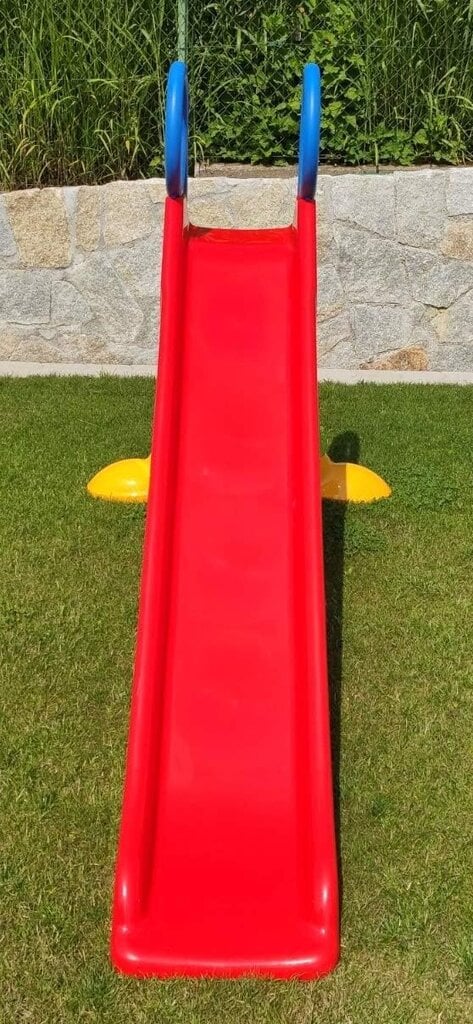Bērnu slidkalniņš Thorberg, 200 cm, sarkans цена и информация | Slidkalniņi, kāpšanas konstruktori | 220.lv