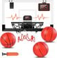 Mini basketbola grozs ar elektronisku rezultātu ierakstu Stay Gent, ar 3 bumbiņām цена и информация | Basketbola grozi | 220.lv