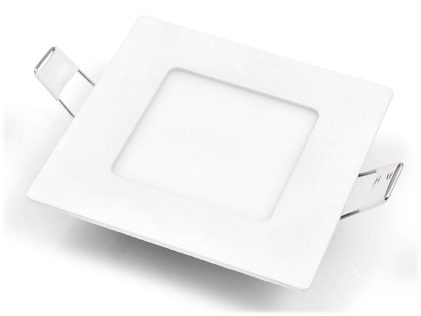 Koloreno kvadrātveida iebūvējamais LED panelis Classic, 3W, silti balts cena un informācija | Iebūvējamās lampas, LED paneļi | 220.lv