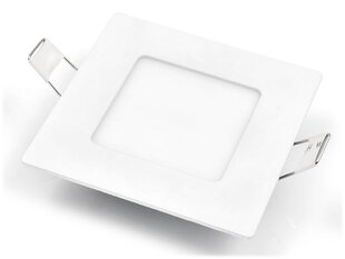 Koloreno kvadrātveida LED panelis zemgaismē Classic, 3W, auksti balts cena un informācija | Iebūvējamās lampas, LED paneļi | 220.lv