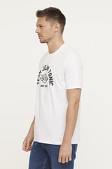 T-krekls vīriešiem Agino MC Eco S564, balts цена и информация | Мужские футболки | 220.lv