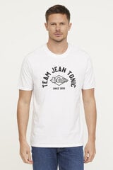 T-krekls vīriešiem Agino MC Eco S564, balts цена и информация | Мужские футболки | 220.lv