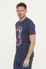 T-krekls vīriešiem Amuerto MC S565, tumši zils cena un informācija | Vīriešu T-krekli | 220.lv