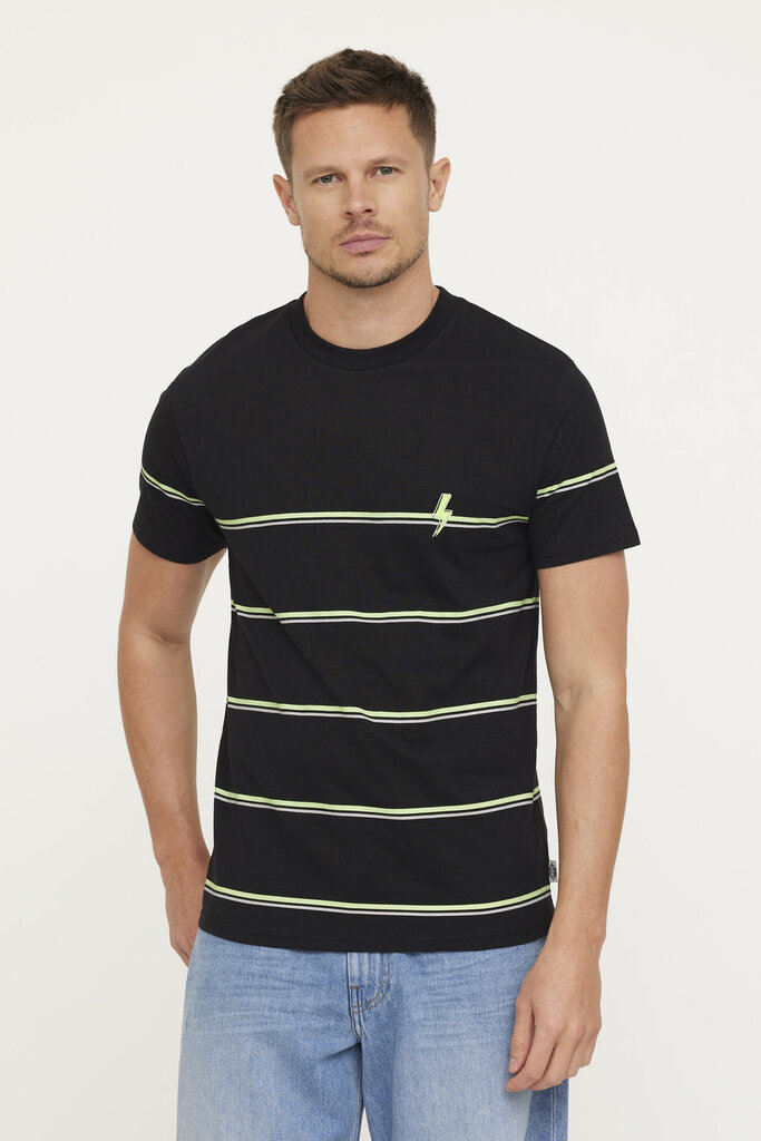 T-krekls vīriešiem Amaro MC S457, melns цена и информация | Vīriešu T-krekli | 220.lv