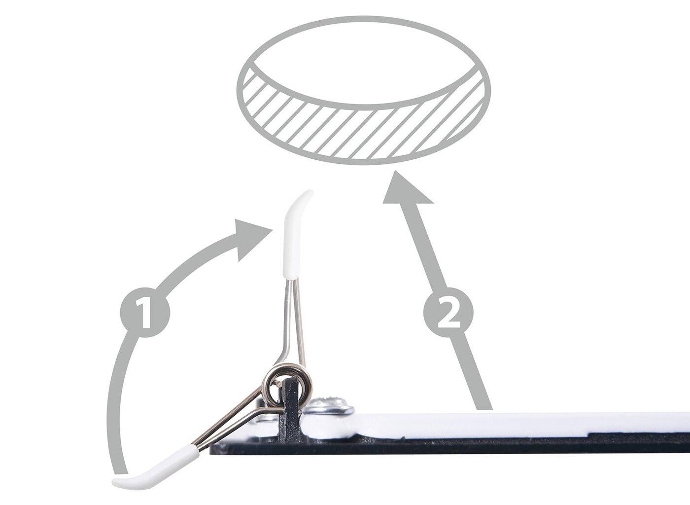 Eco-light zemgaismā montējamais LED panelis Classic, 18W, neitrāli balts cena un informācija | Iebūvējamās lampas, LED paneļi | 220.lv