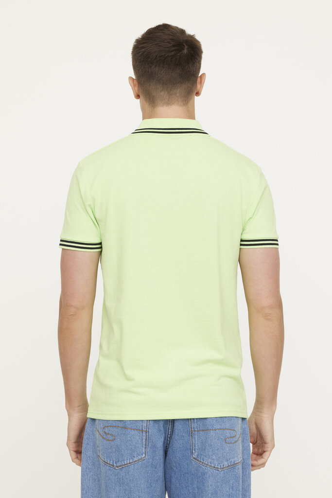 Polo krekls vīriešiem Bario MC S024, gaiši zaļš цена и информация | Vīriešu T-krekli | 220.lv