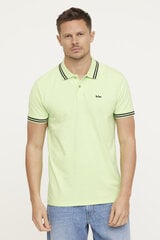 Polo krekls vīriešiem Bario MC S024, gaiši zaļš cena un informācija | Vīriešu T-krekli | 220.lv