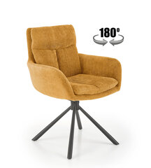 Набор из 2-х стульев Halmar K495, желтый цена и информация | Стулья для кухни и столовой | 220.lv