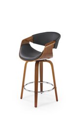 Барный стул Halmar H123, коричневый/черный цена и информация | Стулья для кухни и столовой | 220.lv