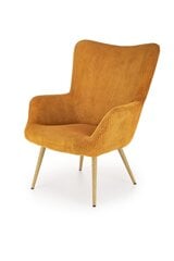 Krēsls Halmar Amaro, dzeltens cena un informācija | Atpūtas krēsli | 220.lv