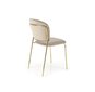 Krēsls Halmar K499, smilšu krāsas cena un informācija | Virtuves un ēdamistabas krēsli | 220.lv