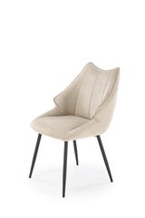 Krēsls Halmar K543, smilšu krāsas cena un informācija | Virtuves un ēdamistabas krēsli | 220.lv