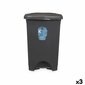 Atkritumu tvertne ar pedāli Plastmasa, 50 L цена и информация | Miskastes | 220.lv