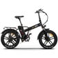 Elektriskais velosipēds Skyjet 20", juodas цена и информация | Elektrovelosipēdi | 220.lv