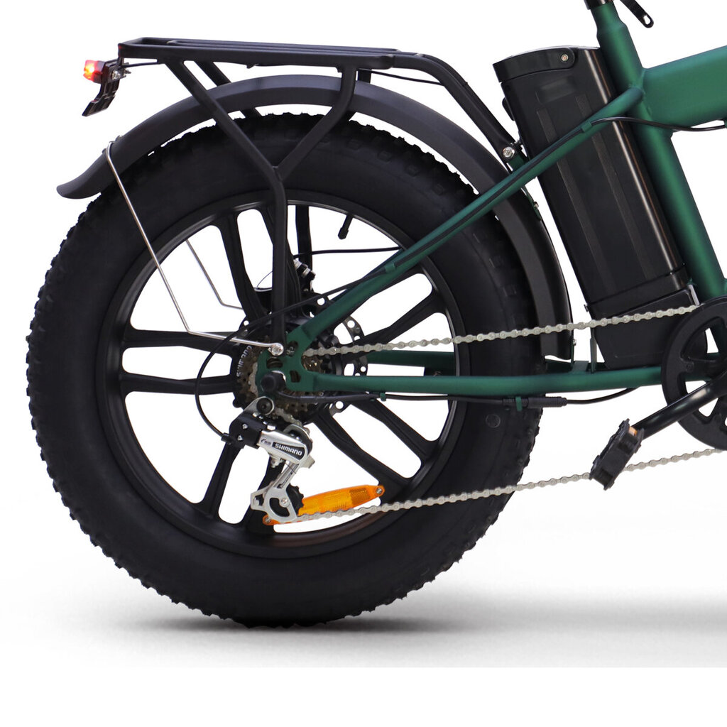 Elektriskais velosipēds Skyjet Nitro Pro, 20", zaļš цена и информация | Elektrovelosipēdi | 220.lv