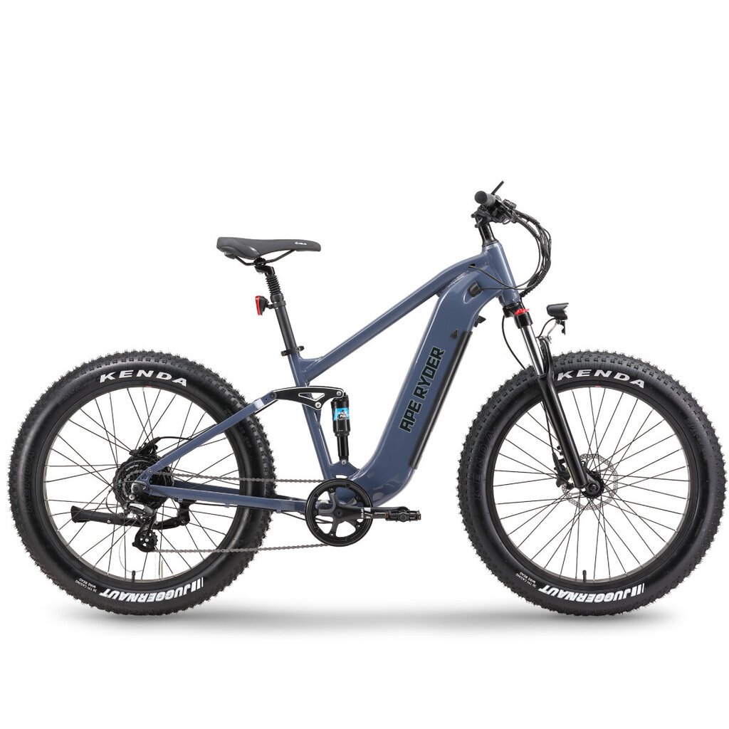 Elektriskais velosipēds Ape Ryder Buffalo-F, 26", zils цена и информация | Elektrovelosipēdi | 220.lv