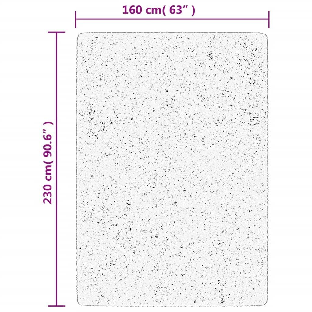 vidaXL paklājs 160x230 cm cena un informācija | Paklāji | 220.lv