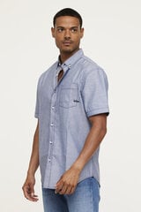 Krekls vīriešiem Danub MC S372, zils цена и информация | Мужские рубашки | 220.lv