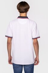 Polo krekls vīriešiem Falcon 2434, balts цена и информация | Мужские футболки | 220.lv