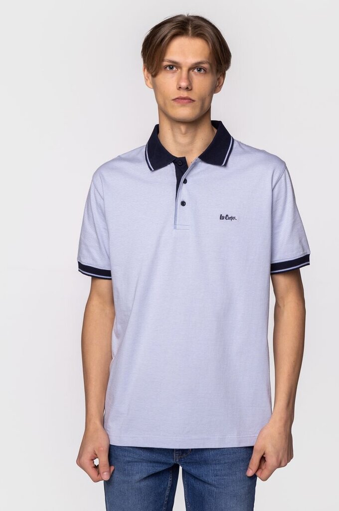 Polo krekls vīriešiem Axel 4142, zils цена и информация | Vīriešu T-krekli | 220.lv