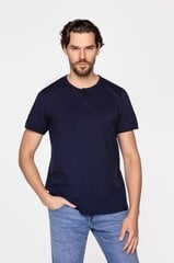 Майки M HENLEY 4587 NB M HENLEY 4587 NAVY BLAZER-XXL цена и информация | Мужские футболки | 220.lv