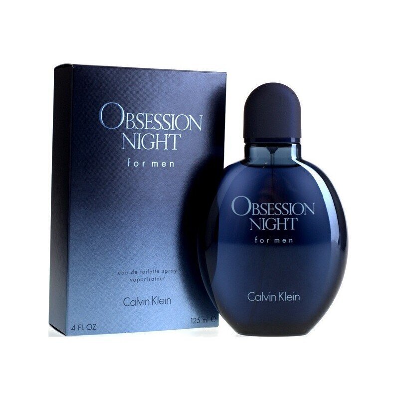 Tualetes ūdens Calvin Klein Obsession Night EDT vīriešiem, 125 ml cena un informācija | Vīriešu smaržas | 220.lv