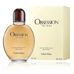 Calvin Klein Obsession for Men Туалетная вода для мужчин 125 мл цена и информация | Мужские духи | 220.lv