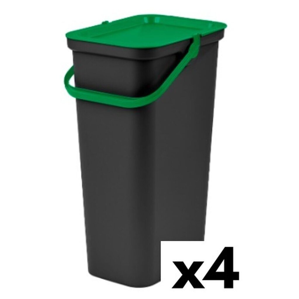 Atkārtoti pārstrādājamo atkritumu tvertne Tontarelli Moda, 38 L cena un informācija | Miskastes | 220.lv