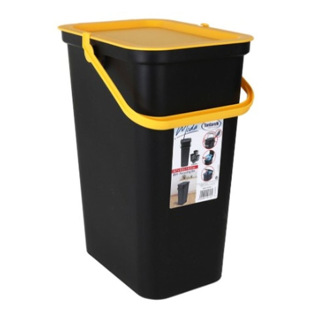 Atkārtoti pārstrādājamo atkritumu tvertne Tontarelli Moda, 24 L цена и информация | Miskastes | 220.lv