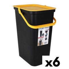Atkārtoti pārstrādājamo atkritumu tvertne Tontarelli Moda, 24 L цена и информация | Мусорные баки | 220.lv