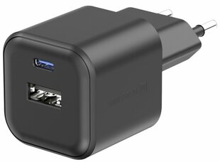 Swissten 3арядное устройство GaN USB-C 20W PD / USB-A 18W Q цена и информация | Зарядные устройства для телефонов | 220.lv