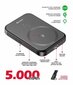 Swissten Mag, 5000mAh цена и информация | Lādētāji-akumulatori (Power bank) | 220.lv