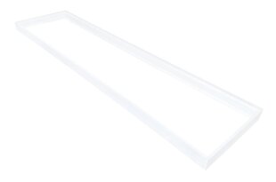 Рамка для светодиодной панели, 120X30, белая цена и информация | Монтируемые светильники, светодиодные панели | 220.lv