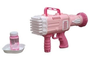 Ziepju burbuļpistole, rozā cena un informācija | Ūdens, smilšu un pludmales rotaļlietas | 220.lv