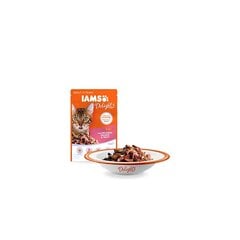 IAMS Adult Cat ar lasi un foreli, 85 g cena un informācija | Konservi kaķiem | 220.lv