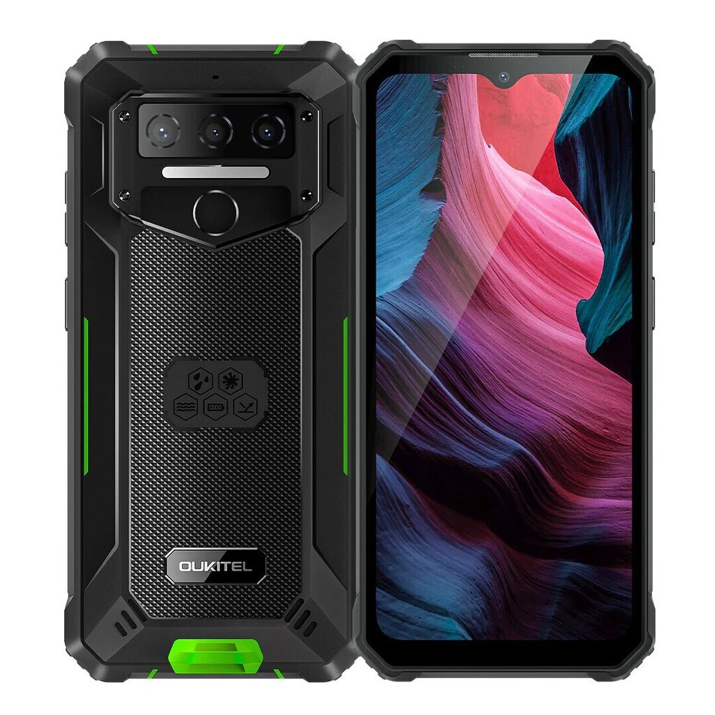 Oukitel WP23 Pro 8/128GB green cena un informācija | Mobilie telefoni | 220.lv