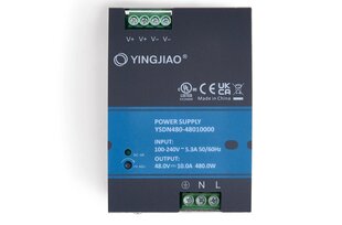 Yingjiao источник питания на DIN-рейку YSDN480, 24В, 480Вт, 20A, IP20 цена и информация | Требуются батарейки | 220.lv